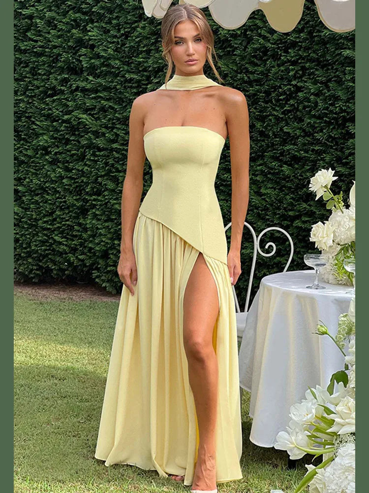 The power of yellow, the lightness of elegance.