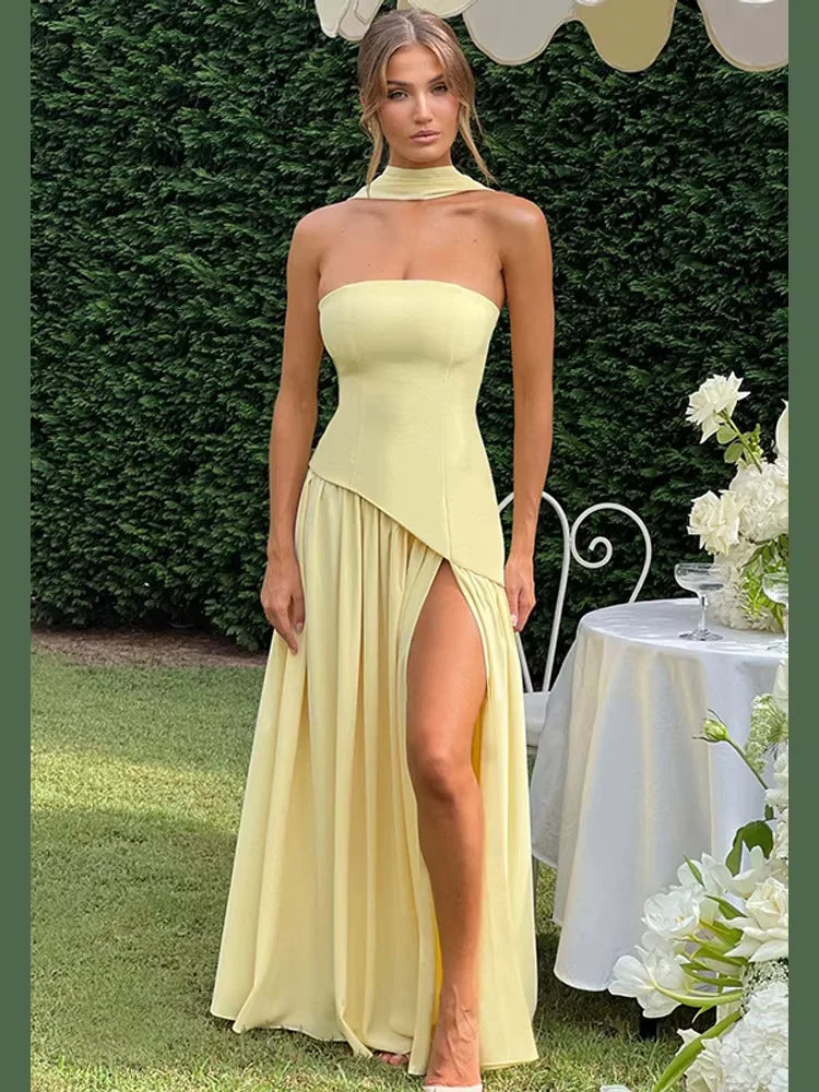 The power of yellow, the lightness of elegance.